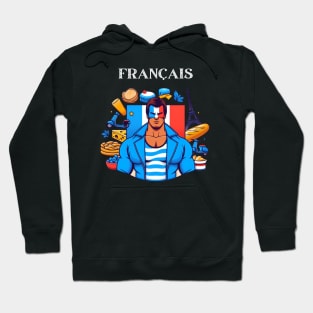 Francais: Mystery Man Hoodie